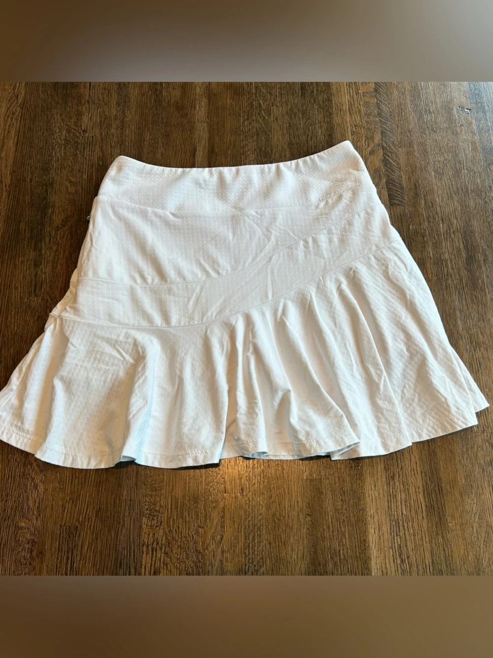 Ibkul White Skort Sporty Activewear Tennis Golf Pickleball Resortwear - Size XS